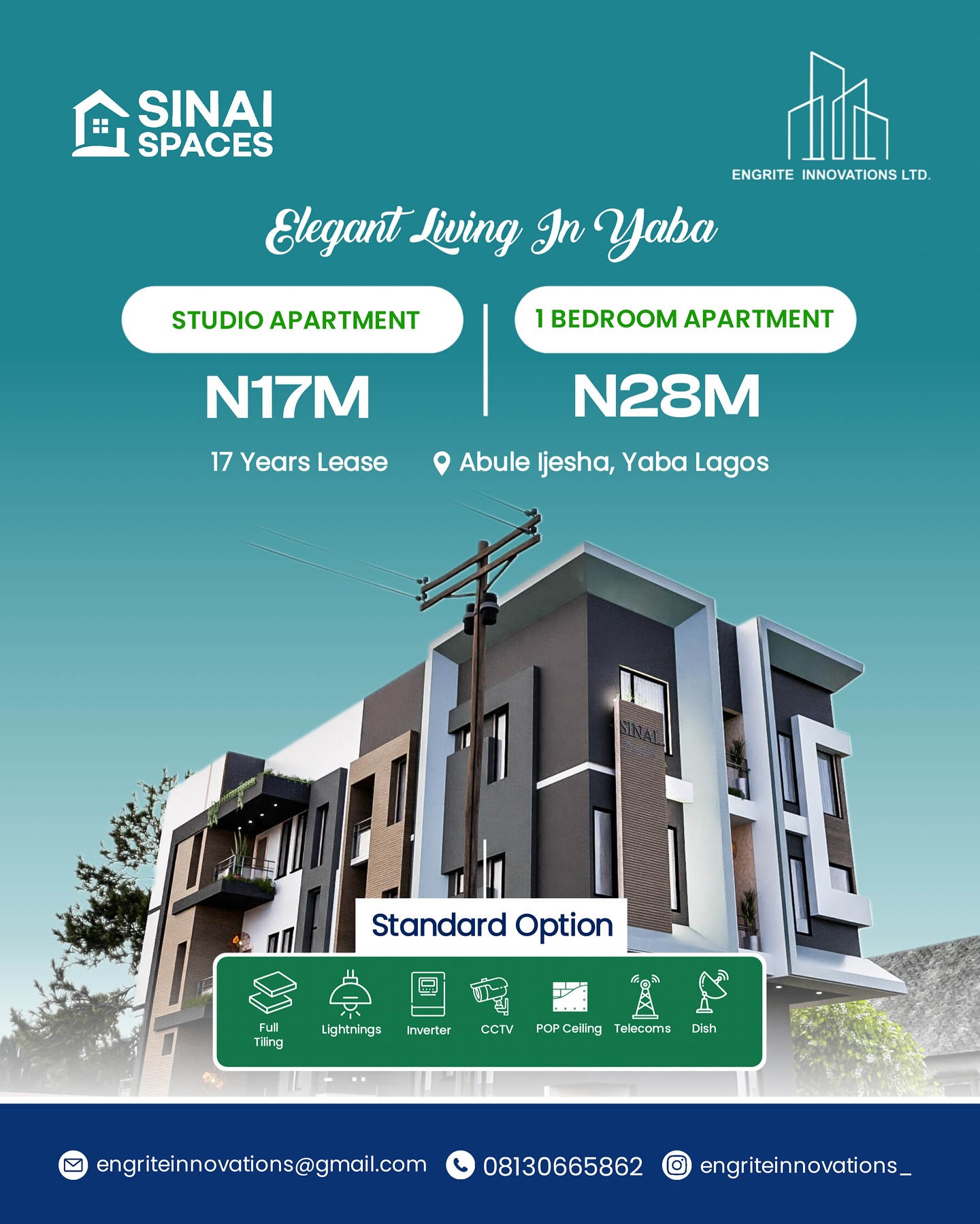 Sinai Spaces — Spaces For You! — Affordable entry-point to Lagos property ownership